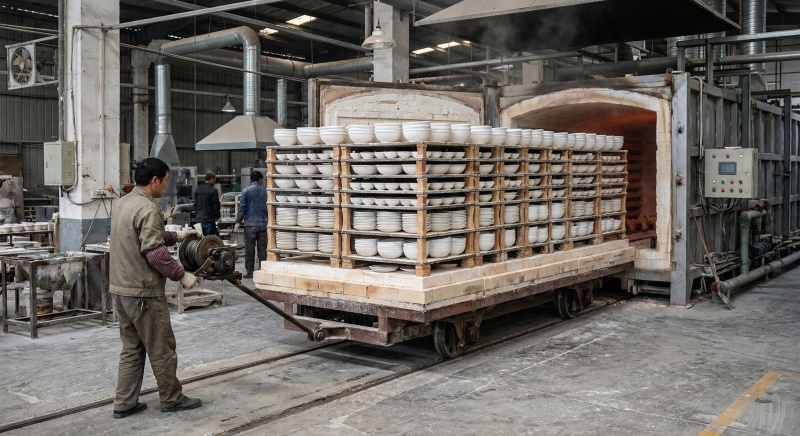 Glaze Firing Process