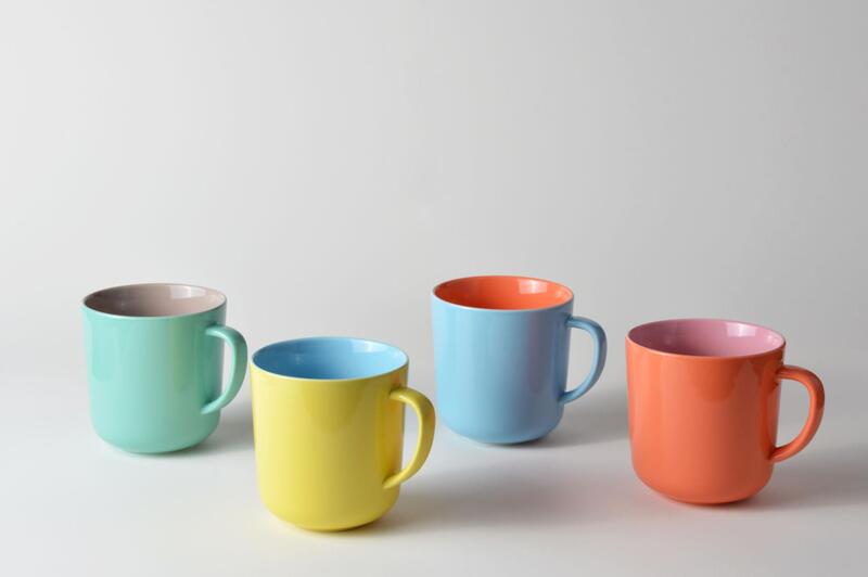 Collection of popular ceramic mug designs Popular ceramic mug designs for retail, gifts, and corporate branding