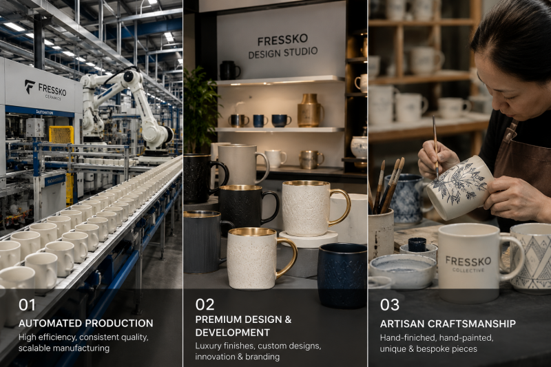 The Three Main Types of Chinese Mug Manufacturers