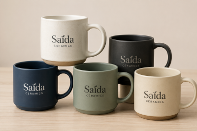 An infographic comparing total batch profit of a cheap mug with high defects vs. a quality mug