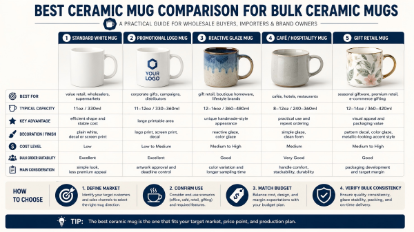 Best ceramic mug comparison for bulk ceramic mugs Best ceramic mug comparison for bulk ceramic mugs