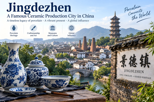 Jingdezhen as an internationally recognized ceramic production city