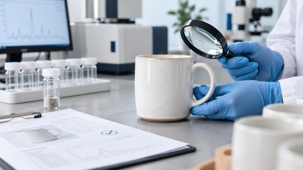 How to evaluate lead in a ceramic mug lead in ceramic mugs evaluated through visual review documents and laboratory testing