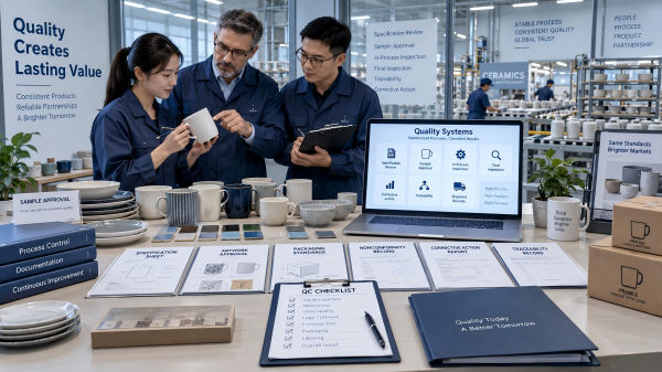 Quality systems used by experienced ceramic manufacturers experienced manufacturers using ceramic quality control records